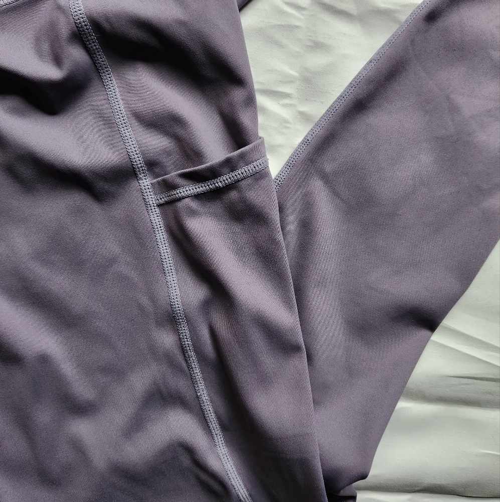 Ouges High Waist Leggings Women's Medium Purple S… - image 3